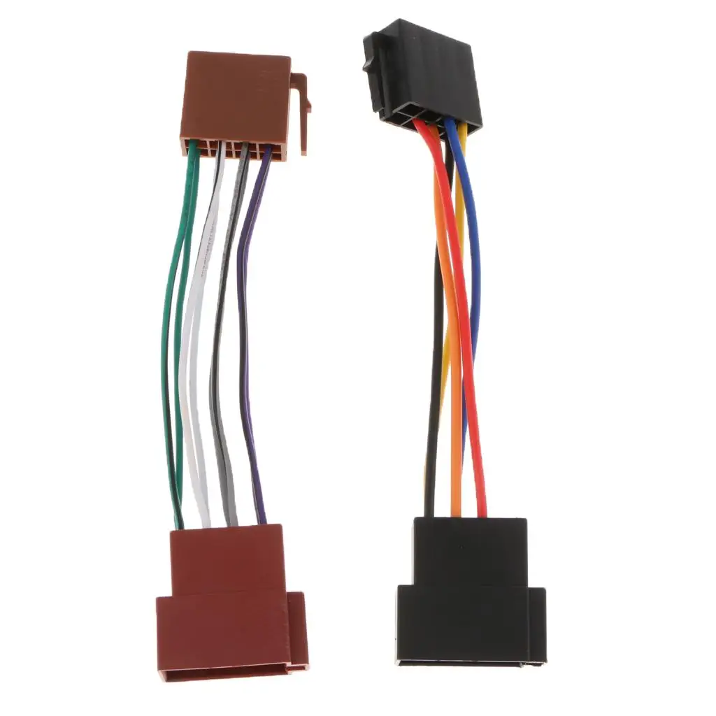 16-контактный адаптер жгута проводов ISO-радио папа-мама для