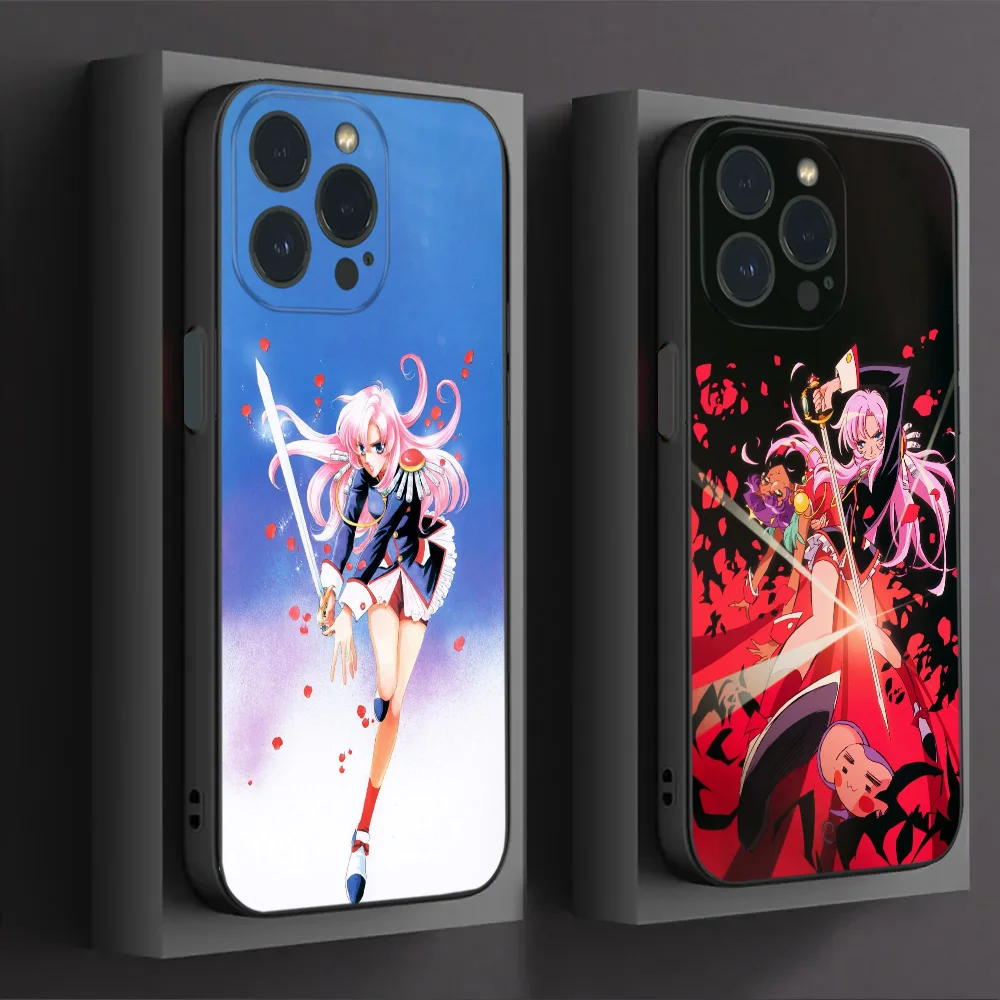 Чехол для телефона Utena Japan Anime R-Revolutionary Girl IPhone 16 15 14 13 12 Mini 11 Pro XS Max X XR SE5 6 7 8 Plus мягкий