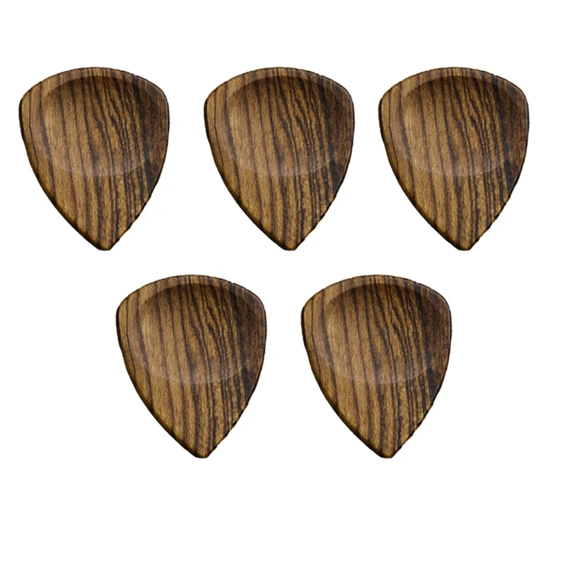 Бифрутые медиаторы деревянные для электрогитары акустической или бас-гитары