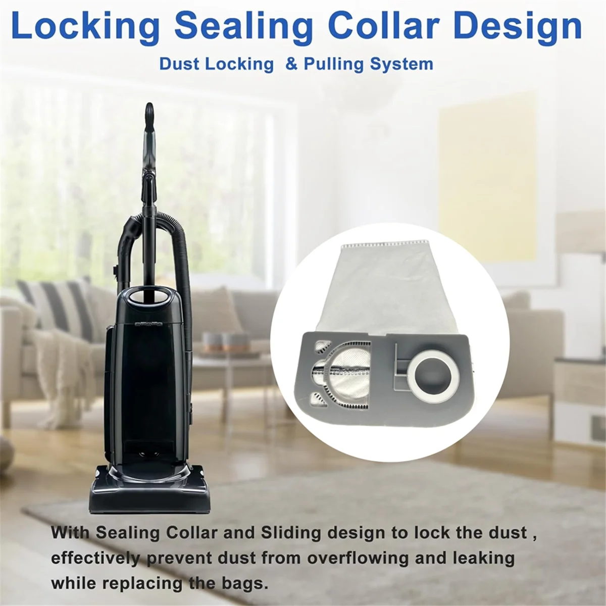 12 шт. сменные мешки для пыли Riccar R25 Series R25S R25D R25P пылесос вертикального пылесоса