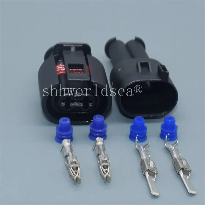 Shhworldsea 1 комплект 2-контактный автоматический герметичный штекер