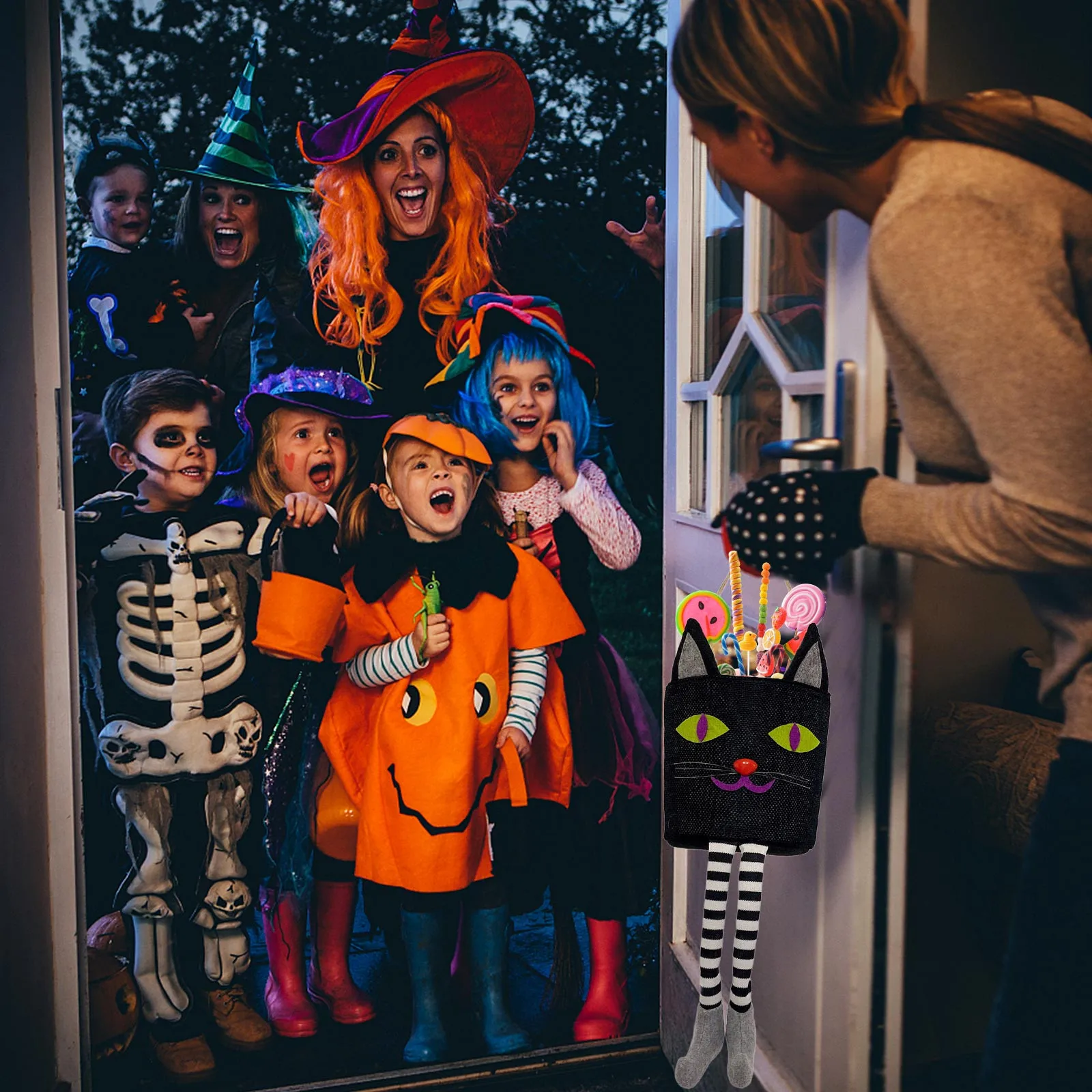 

Нетканый подвесной декоративный кулон конфетного ведра