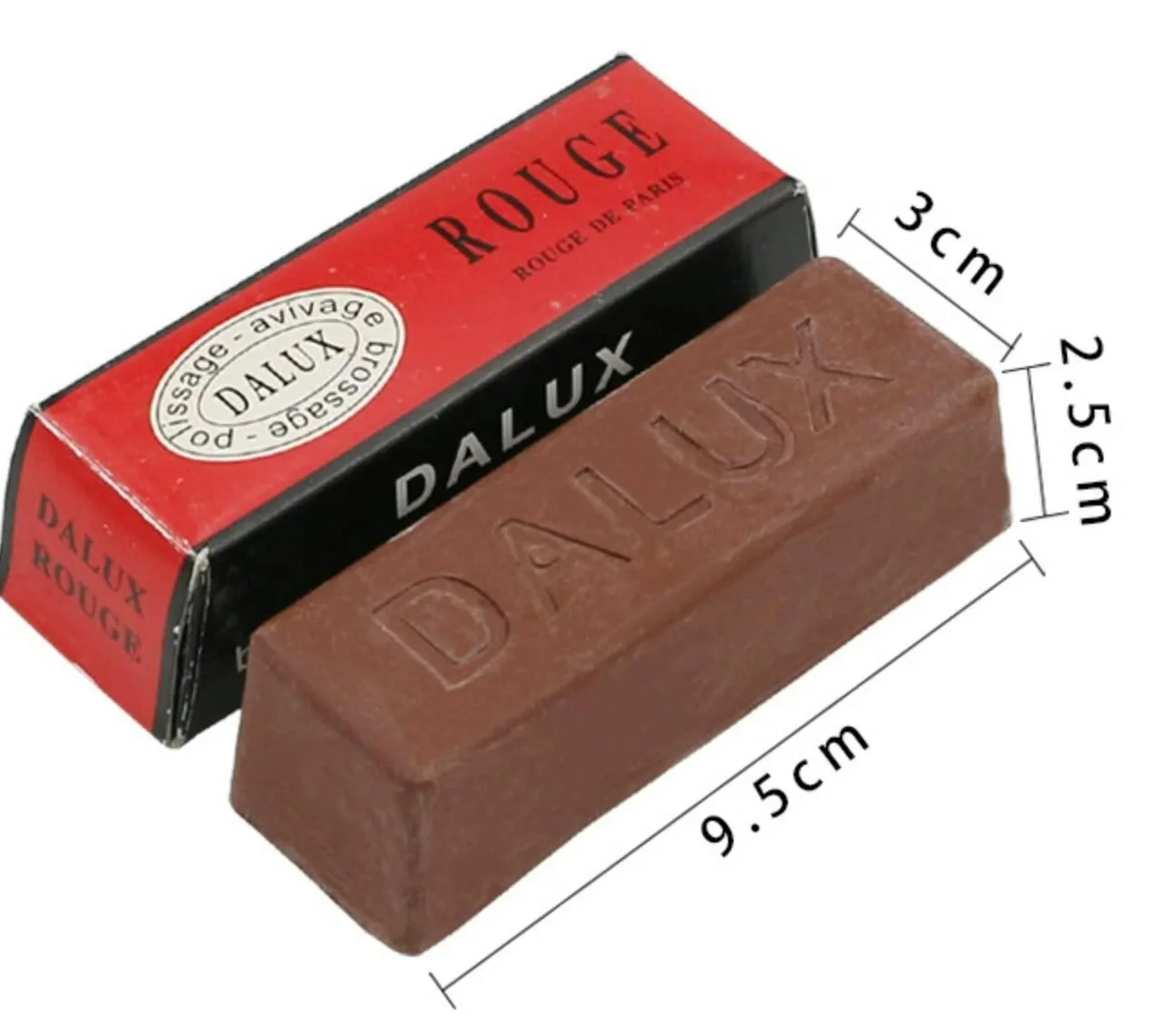 Полировальная восковая паста для инструментов для ювелирных изделий, Полировальная паста для металла, железа, алюминия, нержавеющей стали Zamak, серебра, латуни