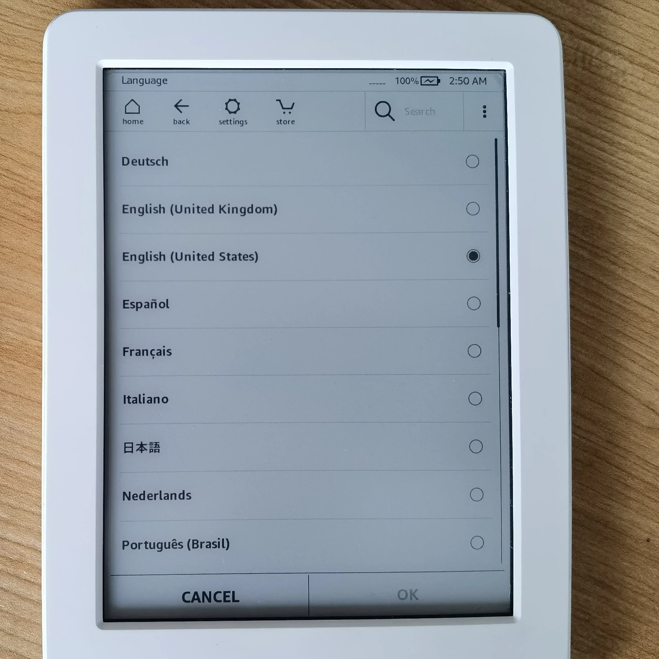 Электронная книга Kindle 6th 8th E Book Eink E-ink Reader Touch Wi-Fi No Light Better Than Kobo E-Reader