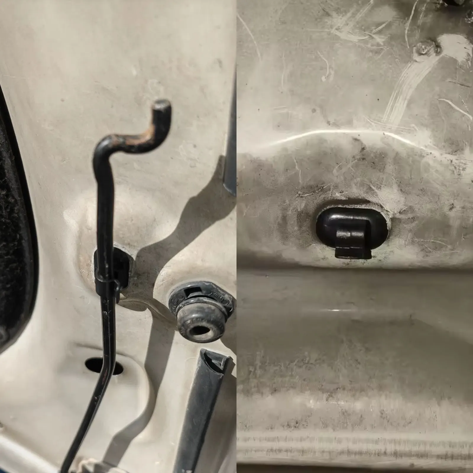 2x для Peugeot 206 306 407 3008 Partner капот стержень поддержка зажима держатель крепеж