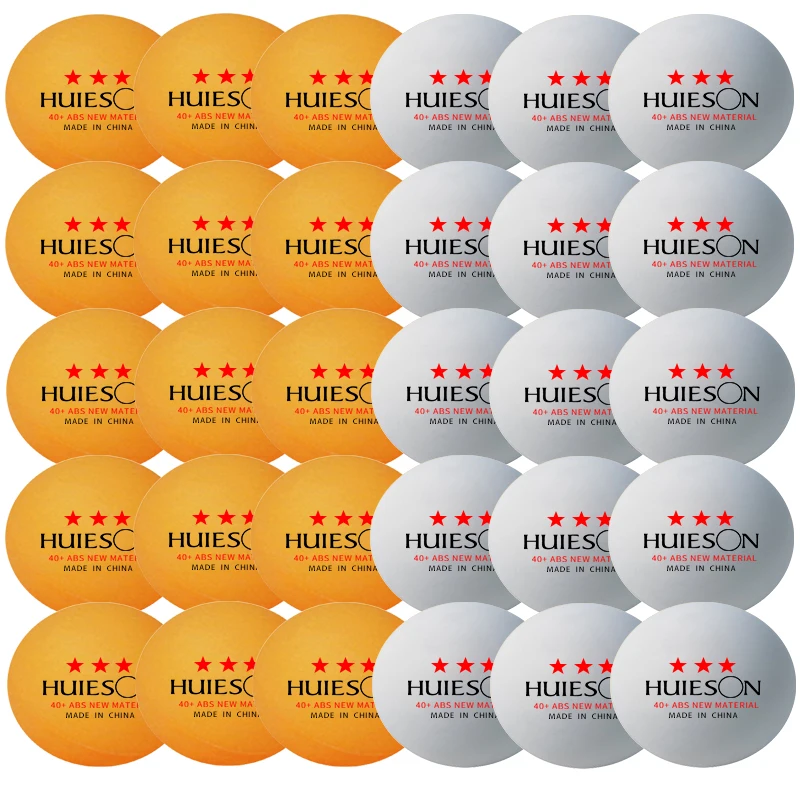 10 Pz/20 Pz/30 Pz 3-Star Professionale 40 + 2.8G Abs Ping Pong Pallina Da Ping Pong Amatoriale Allenamento Avanzato Palle Da Competizione