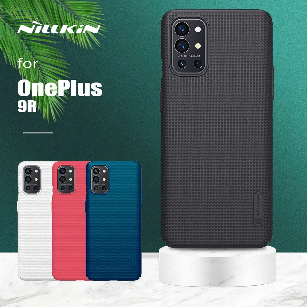 

for Oneplus 9R Case Nillkin Super Frosted Shield Ultra-Thin One Plus 9R Hard PC Matte Protection Back Cover for Oneplus 9R Case