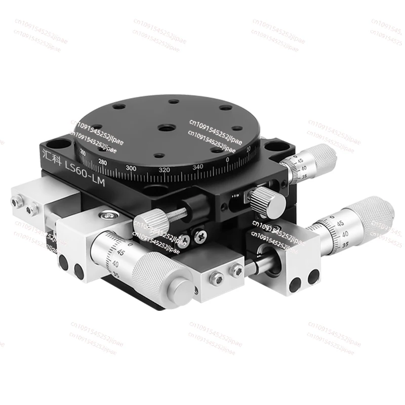 Трехосевая платформа перемещения XYR точная настройка оптический мобильный