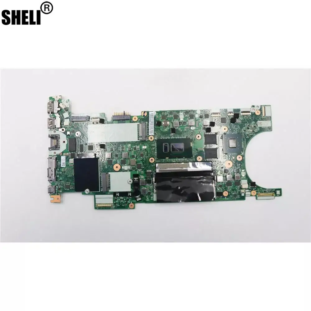 

Материнская плата для ноутбука Lenovo T480S i7-8550U 8G, отдельная видеокарта FRU 02HL824 02HL825 02HL826 02HL827 01YU127