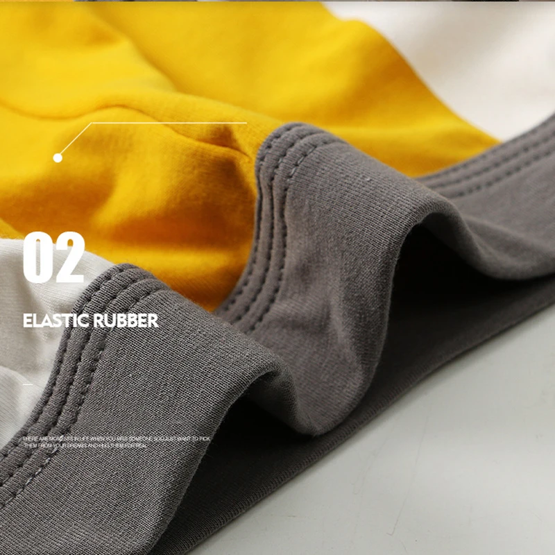 FK 3Pcs Mens Boxer Shorts Men Underwear Cotton Breathable Fashion Men's Sexy Panties Comfortable Sports Underpants 2023 New