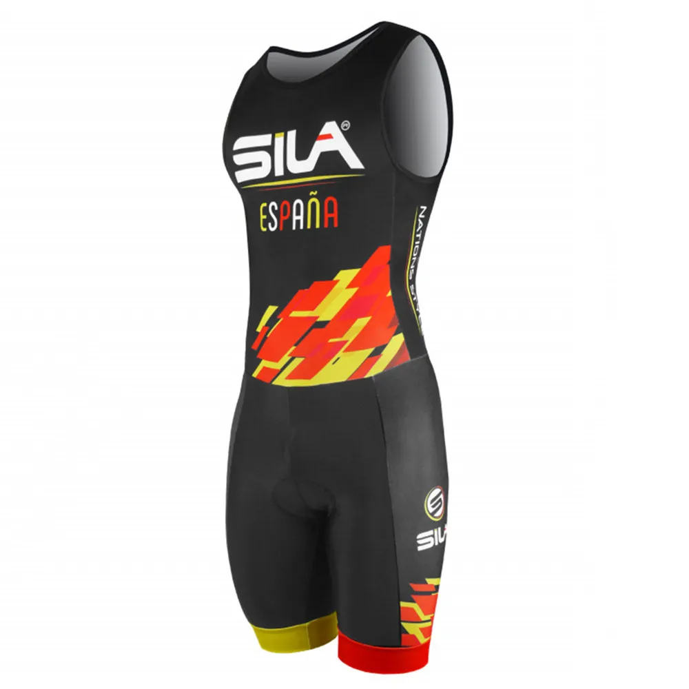 Велосипедный костюм для триатлона одежда без рукавов езды на - Цена: 1836.83