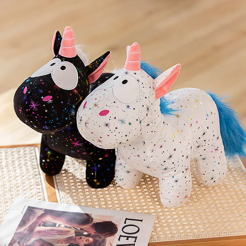 

25-50cm Kawaii Dream Unicorn Stuffed Plush Toy Animal Toys Baby Kids Appease Sleeping Pillow Doll Birthday Gifts For Girls