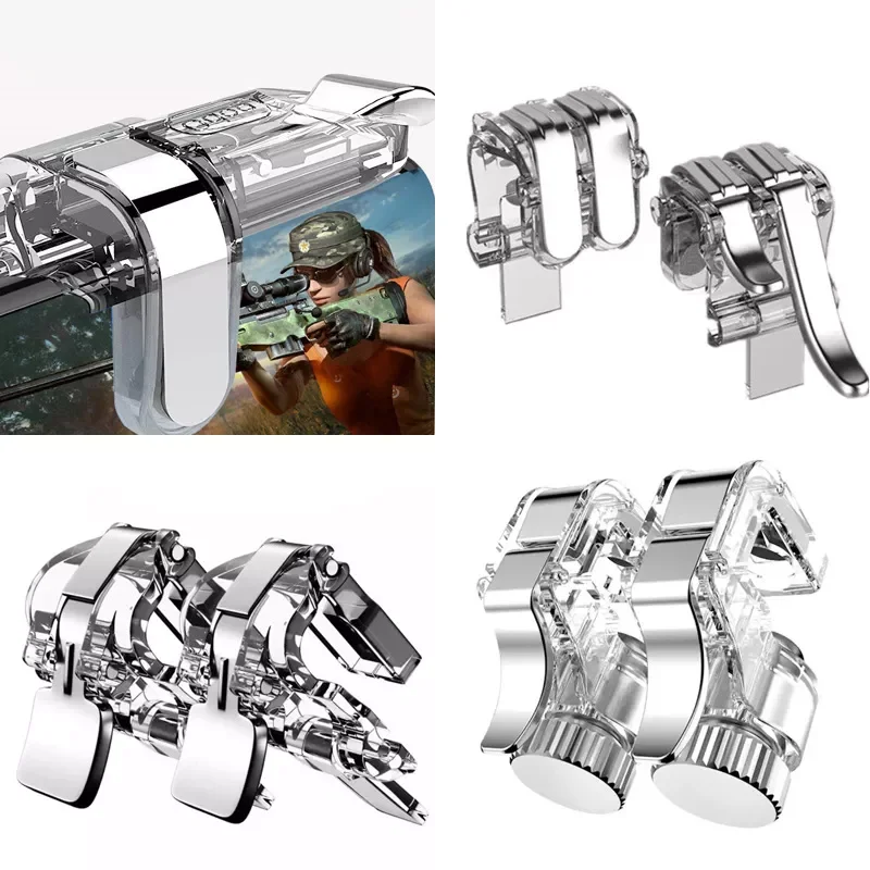 

Joystick For PUBG Joypad Trigger Fire Button Aim L1 R1 Key L1R1 Shooter Controller For PUBG Mobile Phone Game Pad