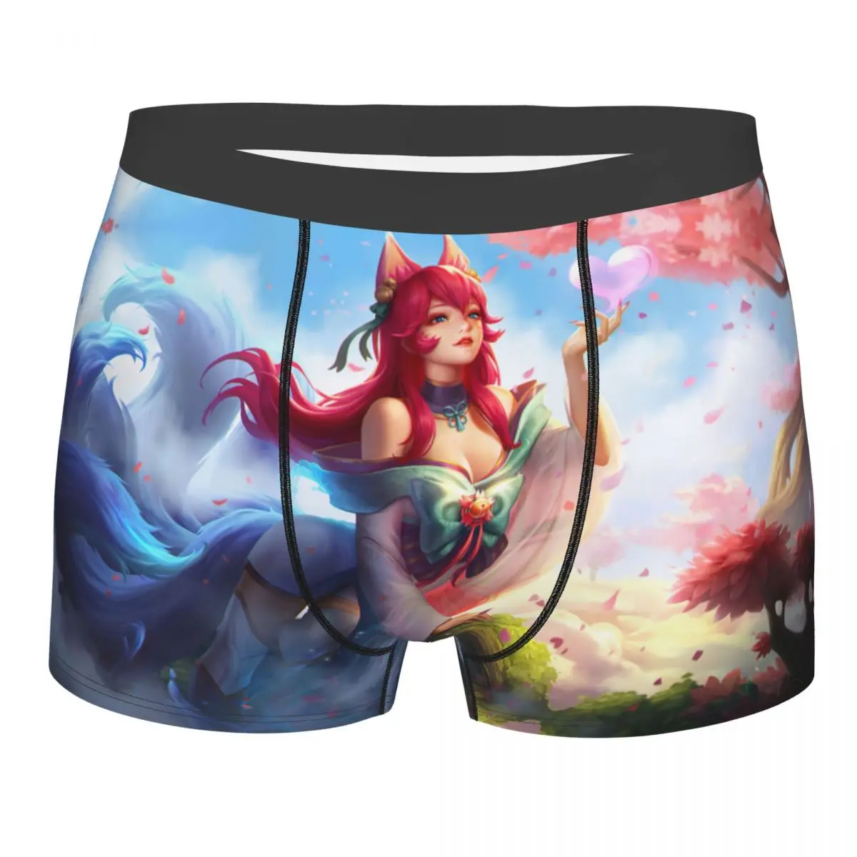 

Ahri Spirit Blossom Art (2) League of Legends LOL Game Underpants Cotton Panties Shorts Boxer Briefs Men's Underwear Print