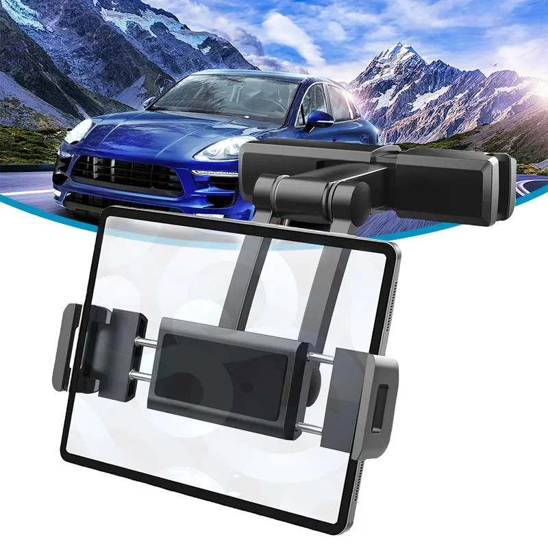 

Car Headrest Bracket Holder Stretchable Tablet Mount 360-Degree Adjustment Stand for 5.5-12.3 Inches Devices