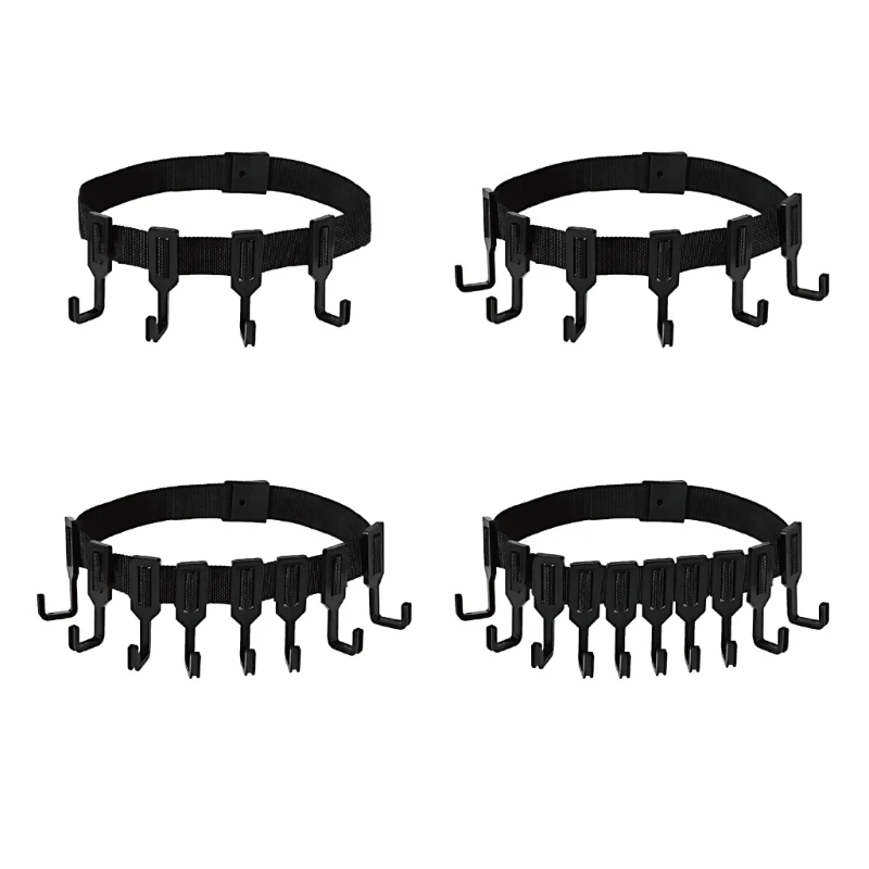 

Thick Tie Down Straps with Metal Hooks Bow Hunting Tree Stand Accessory Holder