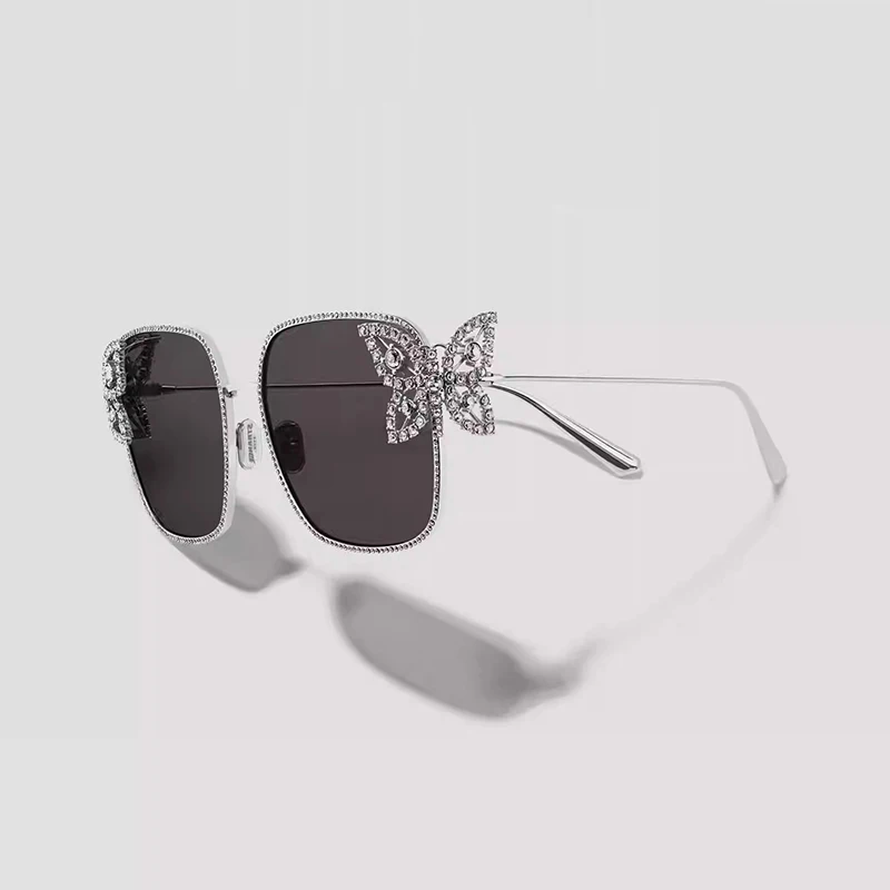 NIGO LP женские солнцезащитные очки с бриллиантами и кристаллами-бабочками