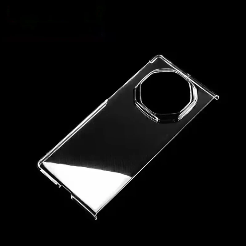 Ультратонкий прозрачный твердый пластиковый защитный чехол с откидной