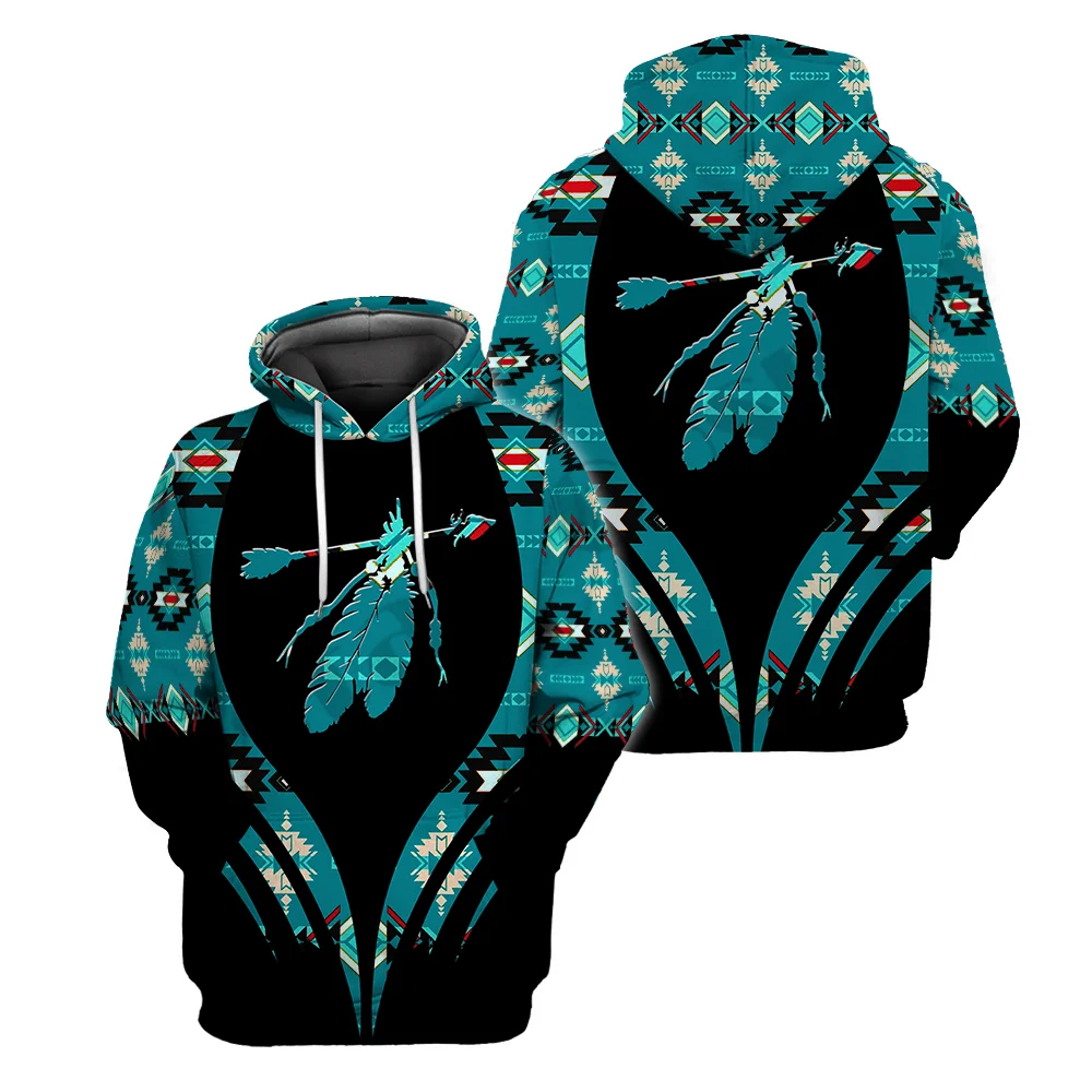 

Художественная Толстовка/Свитшот унисекс в стиле Харадзюку с принтом родной культуры, модель 9365 года