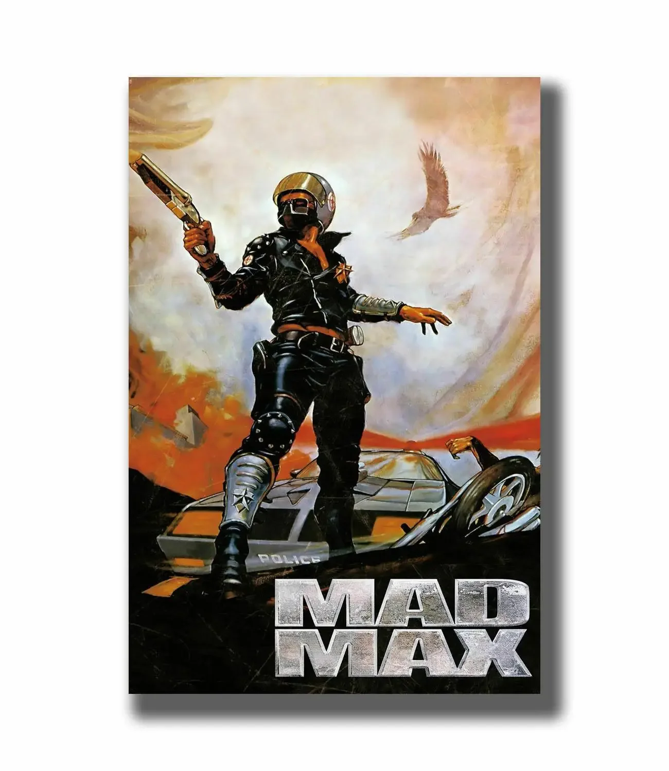 A211 Безумный Макс Классический Горячий Фильм Серия Автомобиль Дорога Ткань