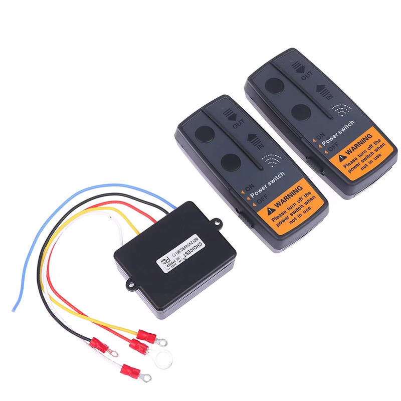 

2.4G 12V 24V 50M Digital Wireless Winches Remote Control Controller Recovery Kit