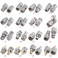 1pcs connector adapter uhf pl259 so239 to n uhfbnc sma male plug female jack straight rf coaxial converter