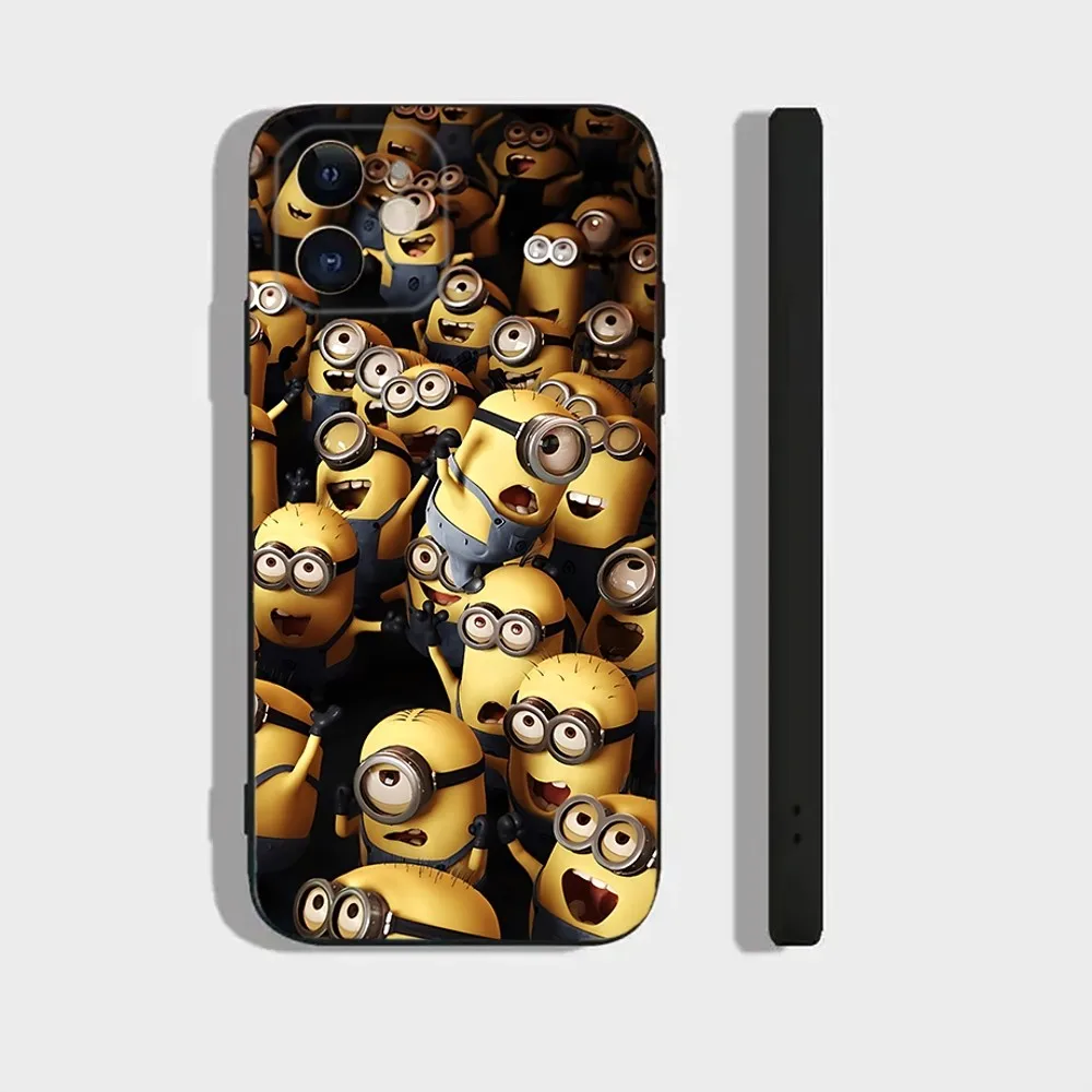 Чехол M-Minionss для телефона Iphone 15 11 13 14 Pro Max 7 8 Plus X Xr Xs Se2020 12mini чехол