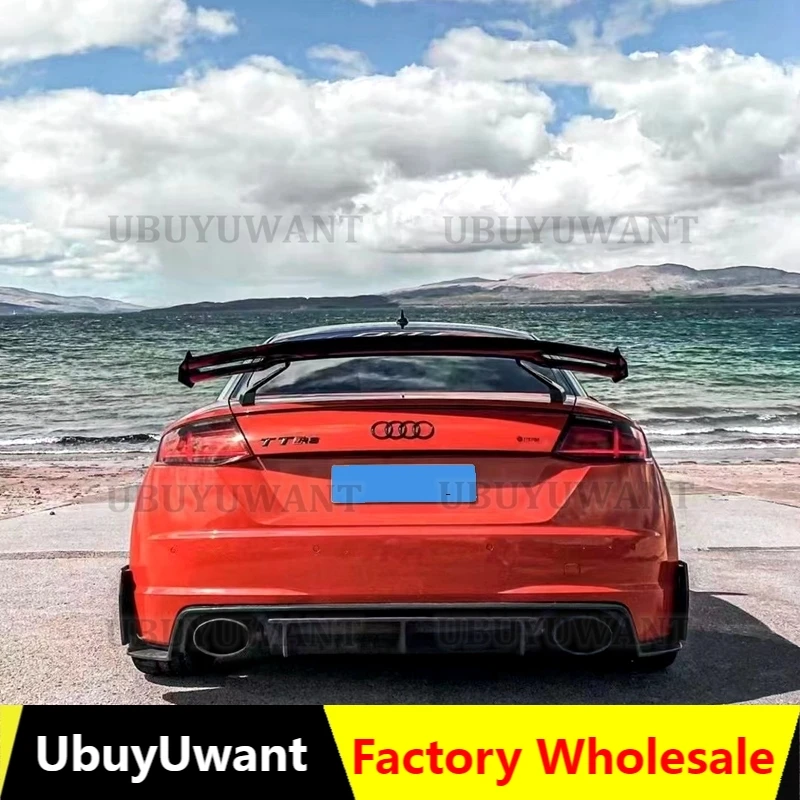 

Спортивный спойлер из углеродного волокна для AUDI TT/TTS/TTRS/R8/S3/S4/S5/S6, крыло багажника