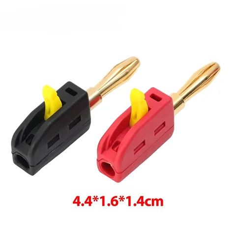 Портативный 32A 4 мм штекер типа «банан»  черный/красный