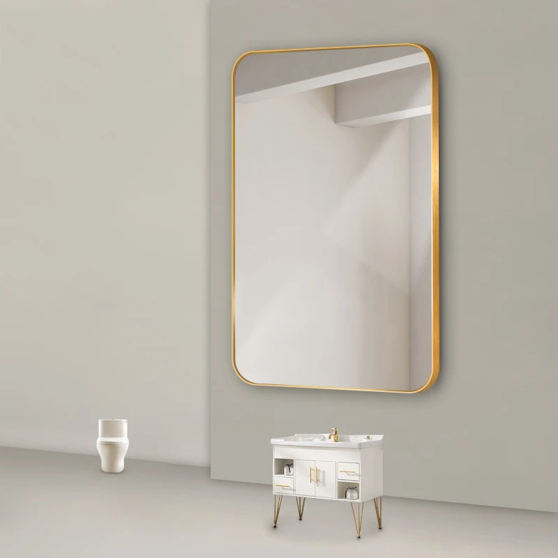 

Irregular Vanity Bathroom Mirror Full Body Shower Makeup Mirror Aesthetic Free Shipping Cosmetic Espelho Para Banheiro Miroir