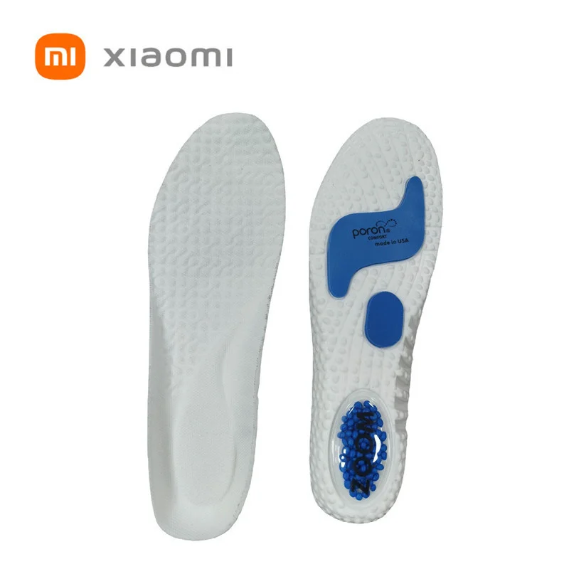 

Спортивная амортизирующая воздушная подушка Xiaomi Youpin для мужчин и женщин, дышащая поглощающая пот стелька с попкорном, мягкая полиуретанова...