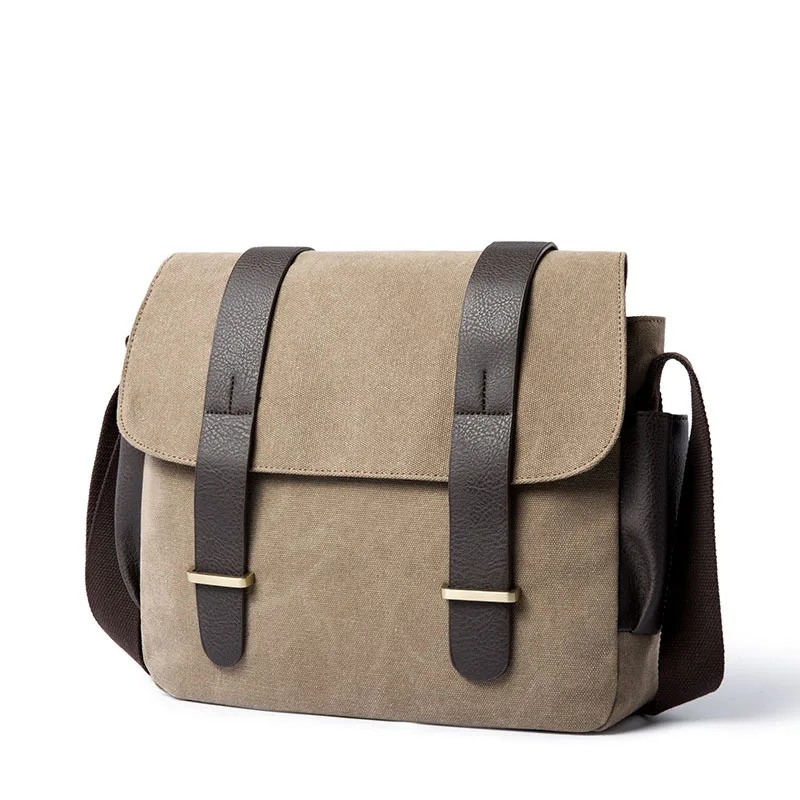 

Canvas Shoulder Bag Fashion Men Briefcase Business Retro Travel Crossbody Bags Men Messenger Bags Briefcase Men Handbag Tote