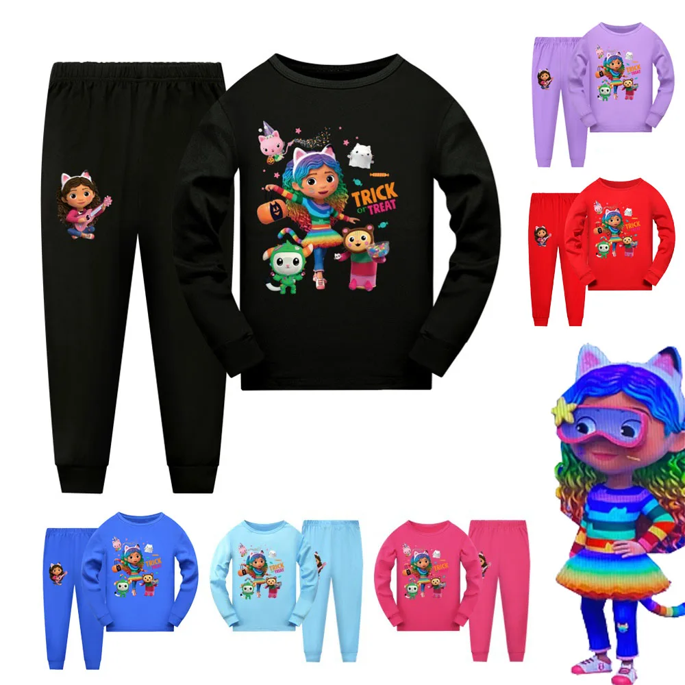 Детская пижама G-Gabby Dollhouse спортивный костюм для маленьких девочек футболка с