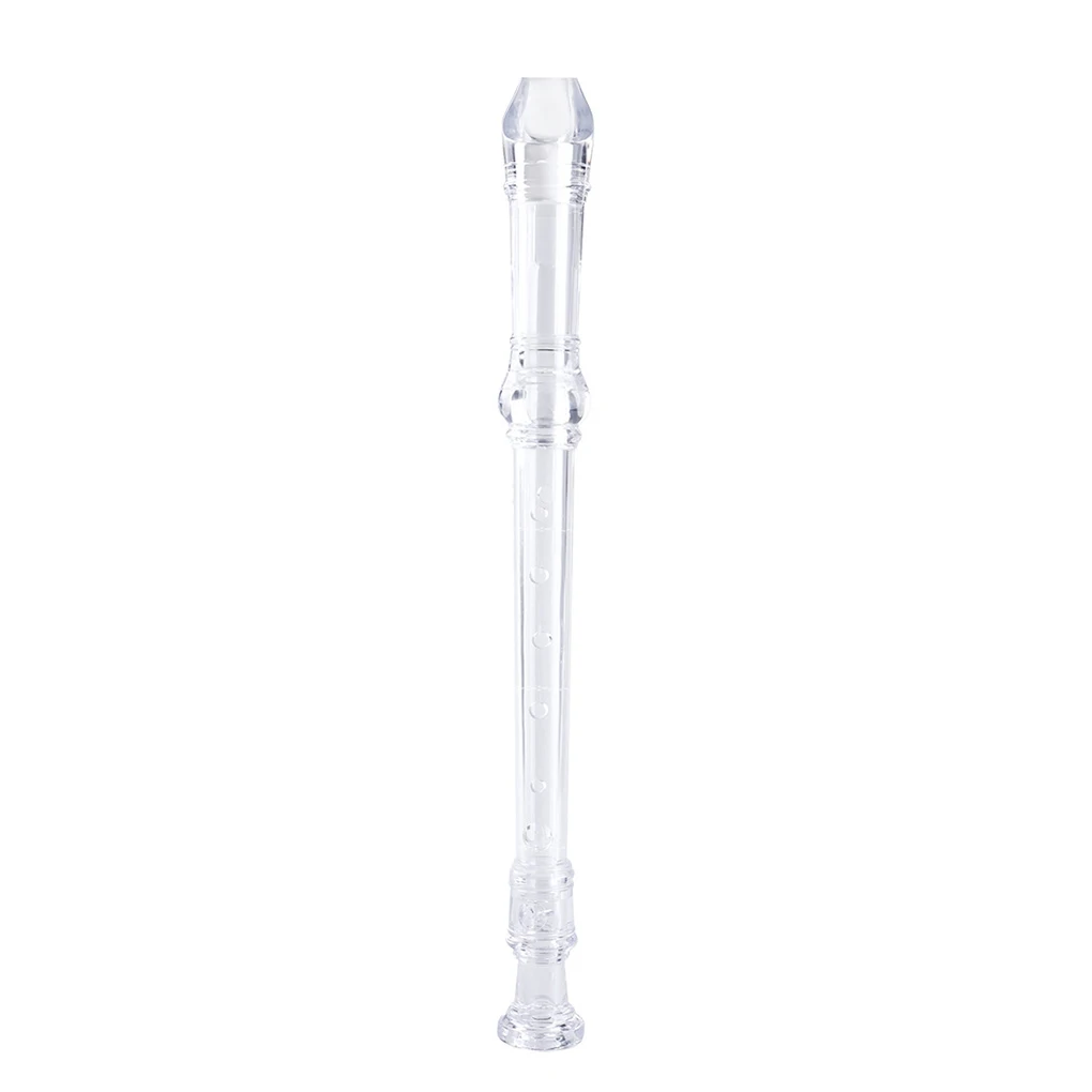 8 Holes G Key Abs Recorders Flute Instrument Musical Equipment Fittings Training Beginner Kids Gifts Black