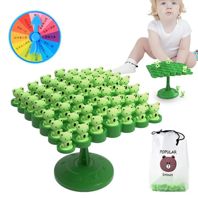 

Frog Balance Tree Game | Balanced Board Game for Kids | Frog Balanced Counting Toys Puzzled Interactive Table Game for Children'