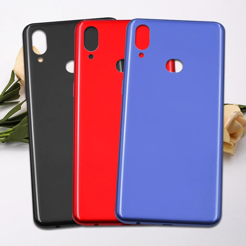 Новинка, Пластиковая Задняя Крышка батарейного отсека для Samsung Galaxy A10S, A107, A107F, A107FD, A107M