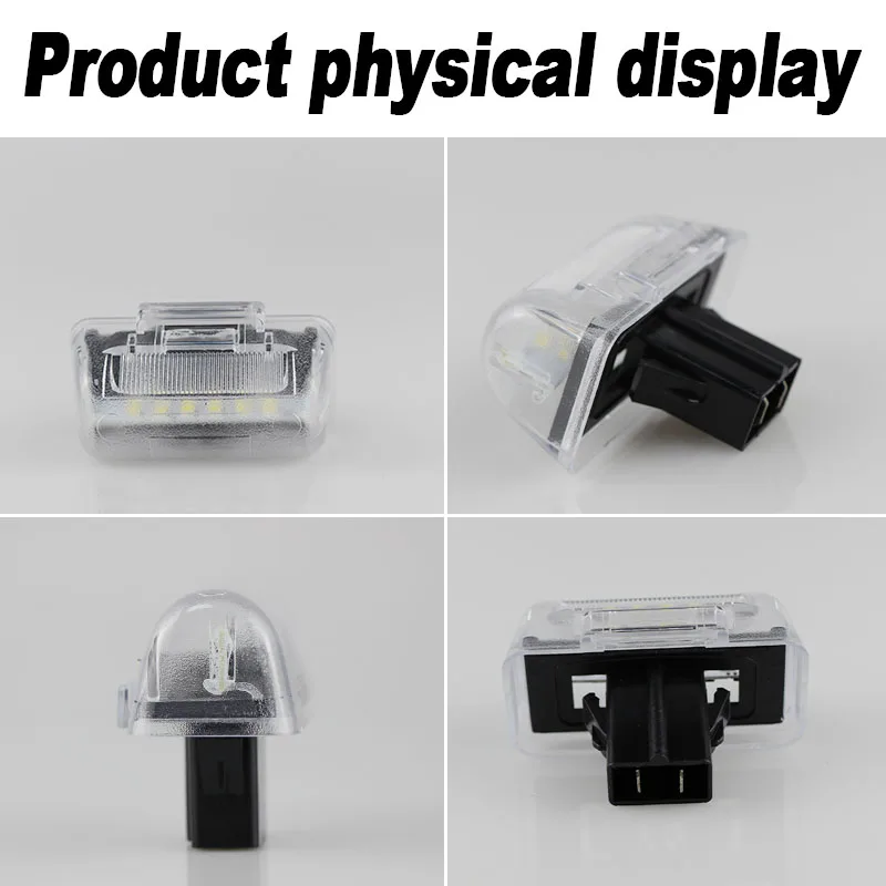 2 шт. освещение номерного знака автомобиля SMD светодиодный светильник для Ford Transit