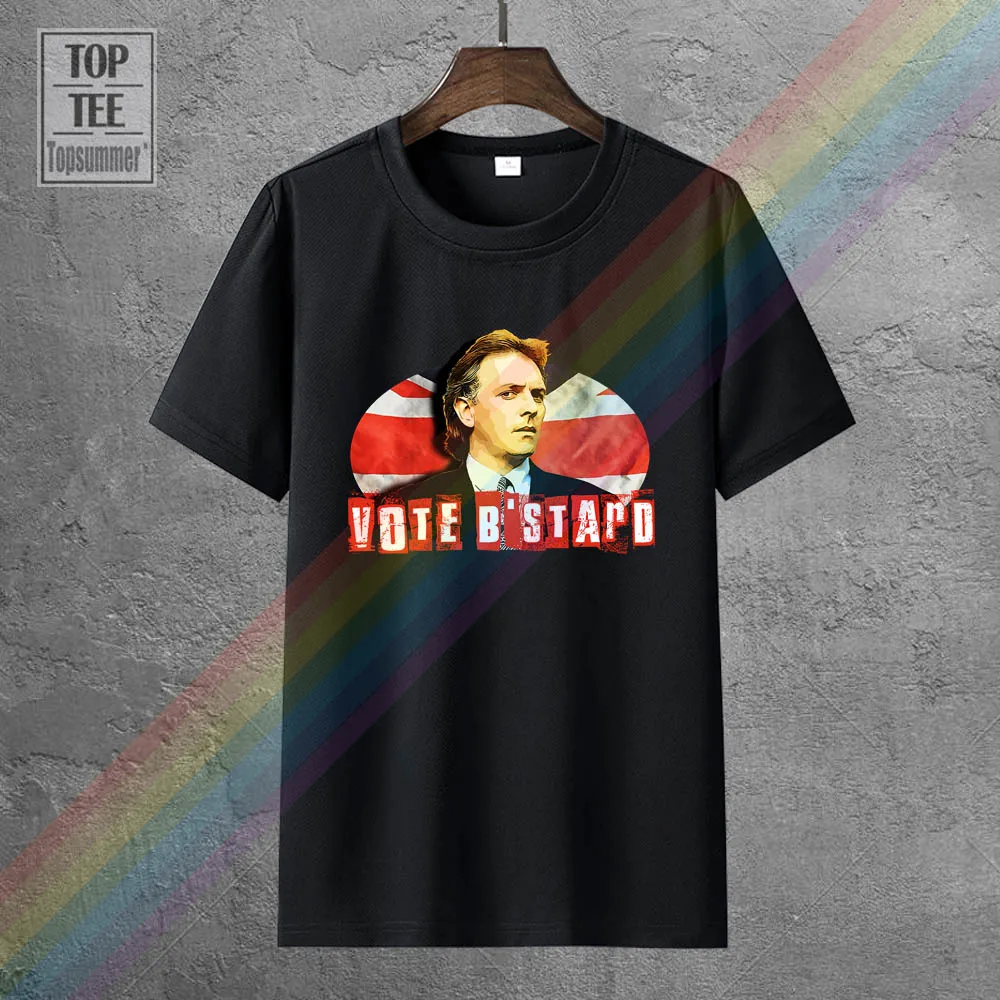 

Vote Alan B'Stard футболка, забавные ужасные футболки, Череп, летний топ, японская футболка в стиле ретро