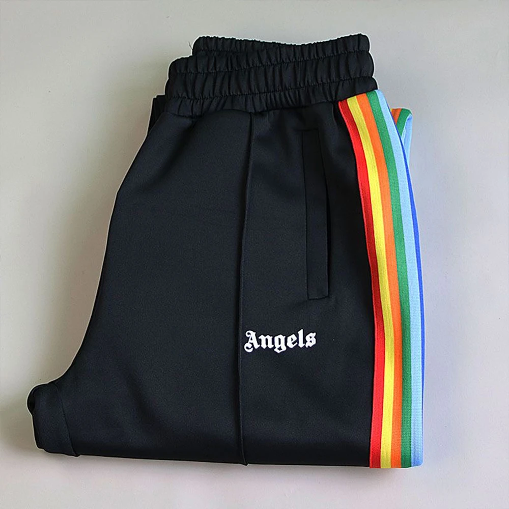 

Men Women Universal Striped Pants Retro Casual Sports Sweatpants Best Quality Multicolor Soft Comfortable Breathable Trousers