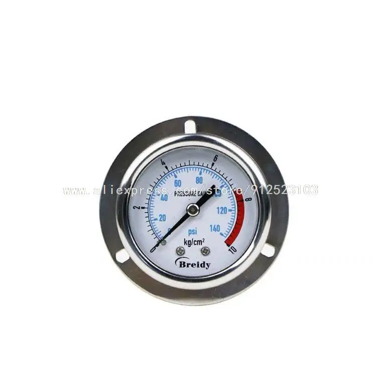 

Y50ZT PT1/4 "Black Shell Flange Form Pressure Gauge