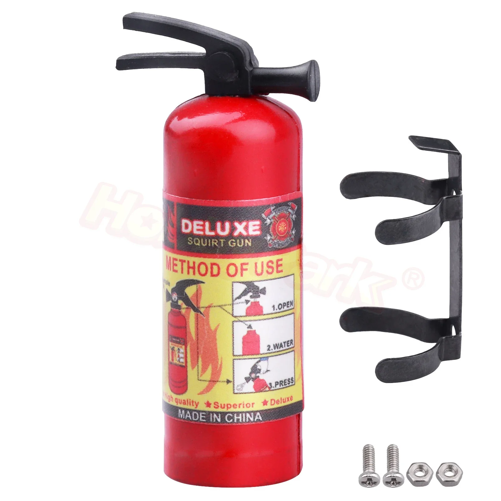 

Огнетушитель на радиоуправлении с наклейкой для 1/10 RC Crawler Traxxas TRX4 Axial SCX10 и SCX10 II Redcat Gen7 Gen 8 запчастей