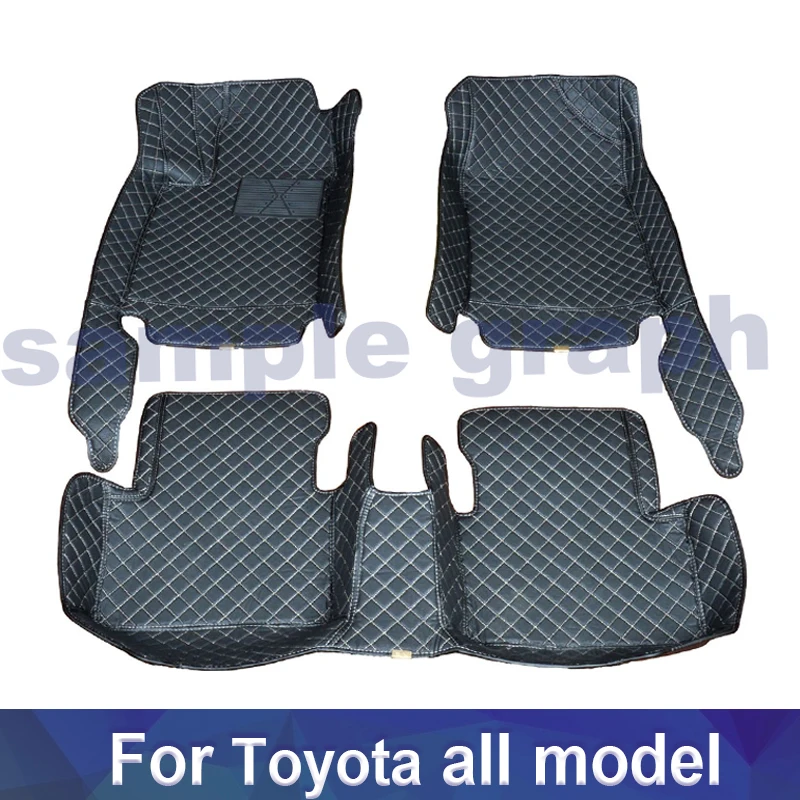 

Car Floor Mat for TOYOTA Tacoma Supra Sai Wish 86 Yaris avanza LEVIN HIACE VOXY Matrix Venza Innova MR2 Estima Car accessorie