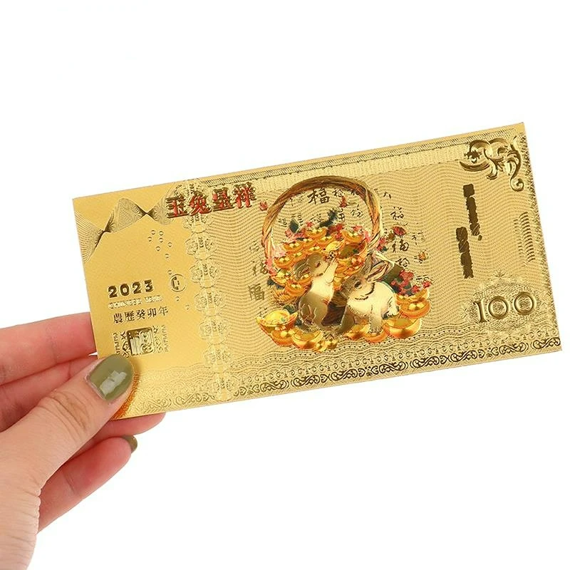 

Коллекционный китайский кролик 2023, монеты на удачу, золотая монета с двенадцатью зодиаками, винтажная коллекция, сувенир, новогодний декора...