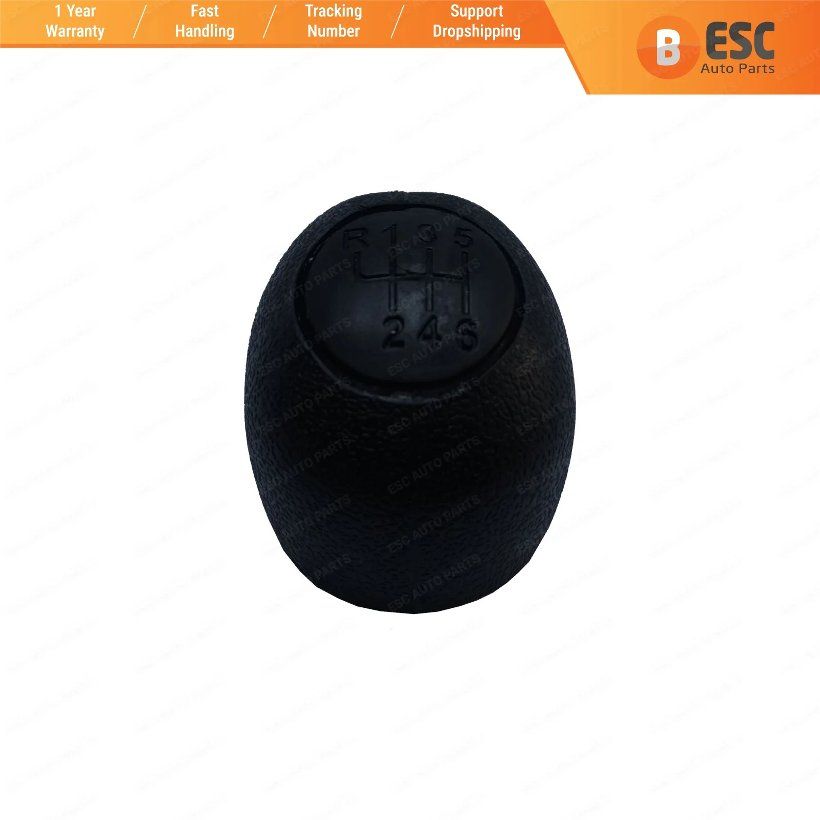 Автозапчасти ESC ESP663 6-Скоростной рычаг переключения передач 2403.EQ черный для Peugeot