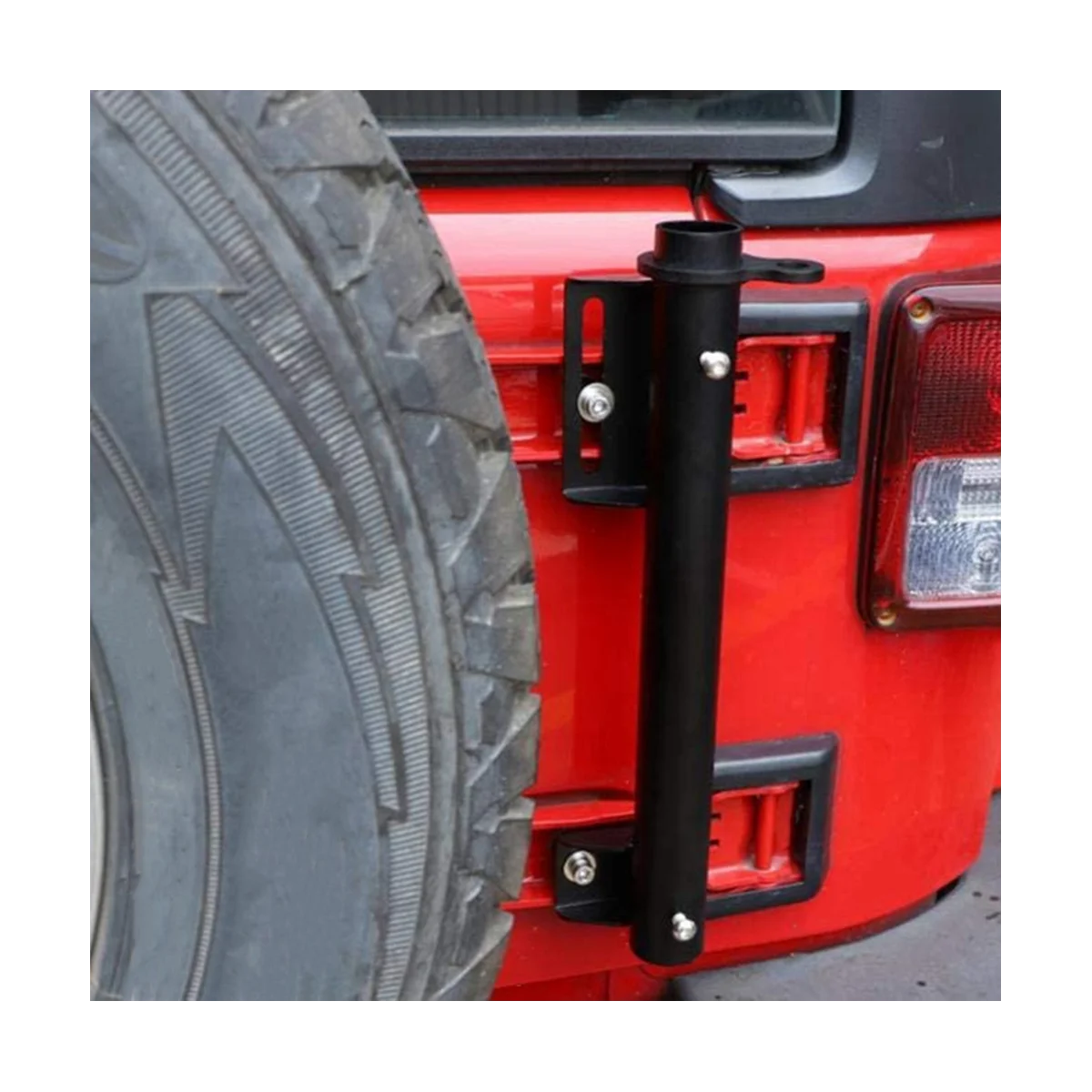 Автомобильный штатив с флагом для Wrangler BJ40 TJ JK JL JT 1997-2022 a стили 1 комплект