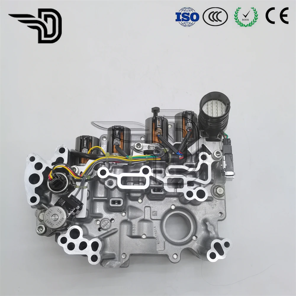 Корпус клапана трансмиссии CVT с соленоидами JF015E RE0F11A подходит для Nissan Sentra Note Versa