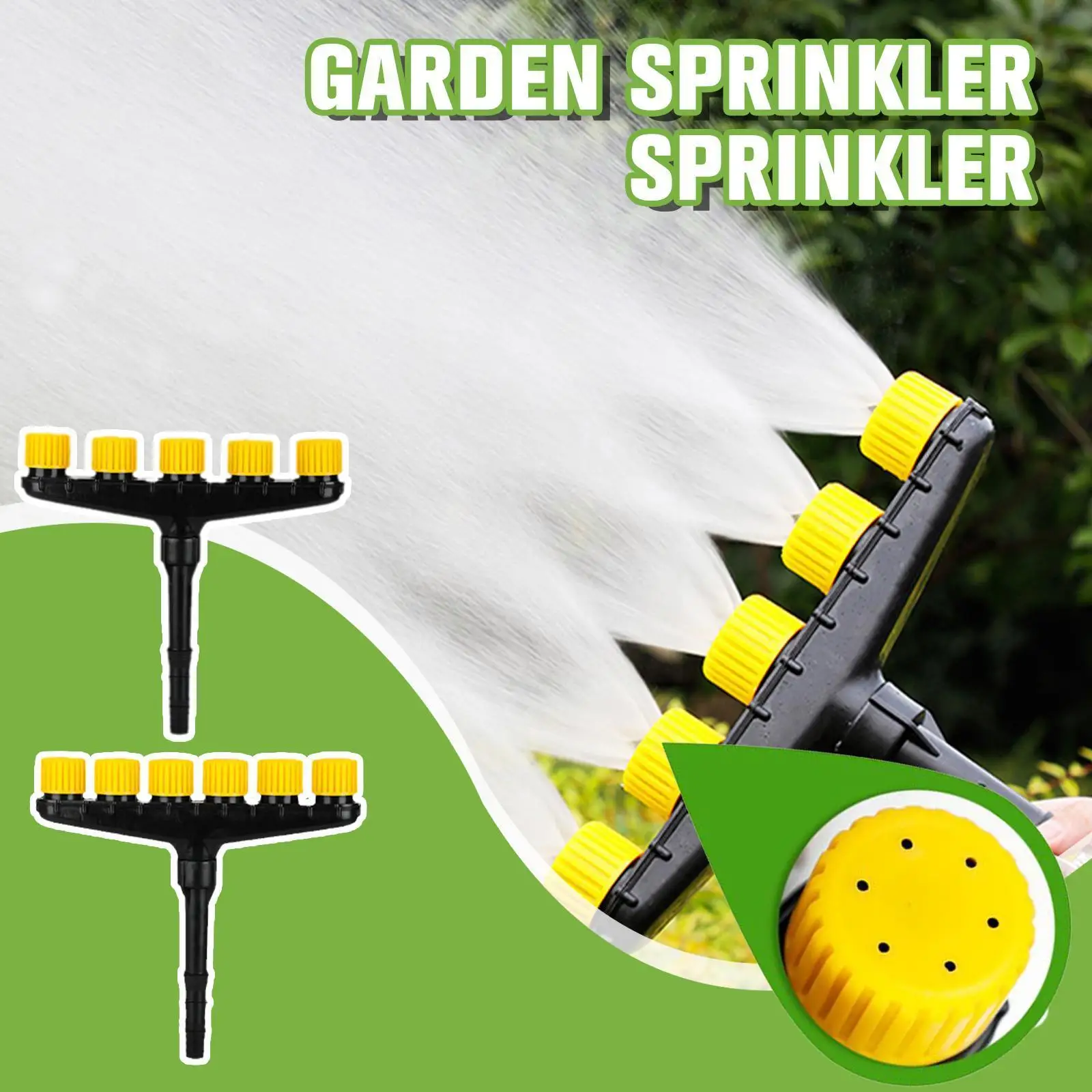 

1PC Water Sprinklers For Home Garden Agriculture Atomizer Nozzles Lawn Farm Vegetables Irrigation Spray Adjustable Nozzle T Y6Y2