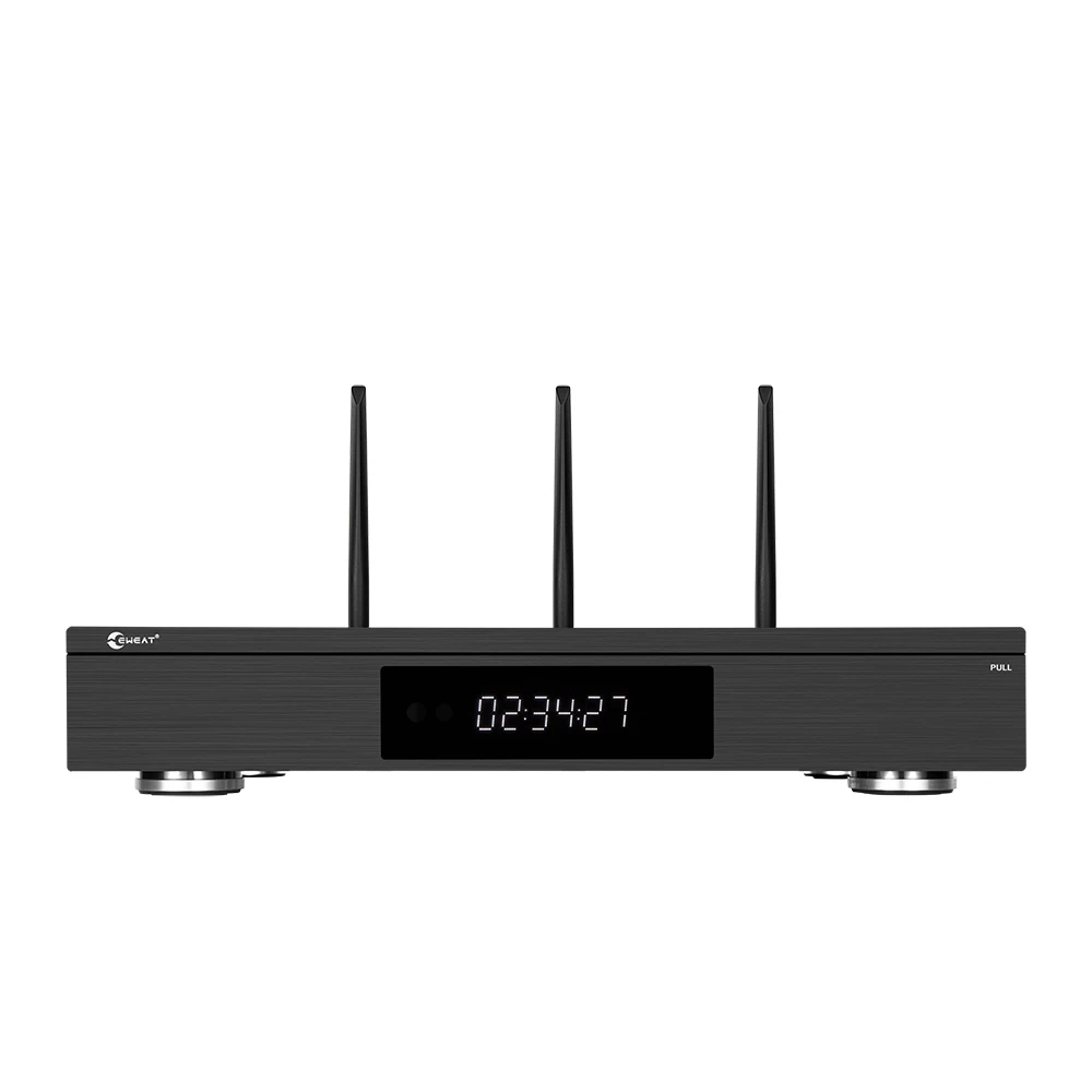 R10 II - RTD1619DR чипсет 4K Android 9 0 Tv Box HDR10 + VS10 скрытый HDD BAY и антенны WOL |