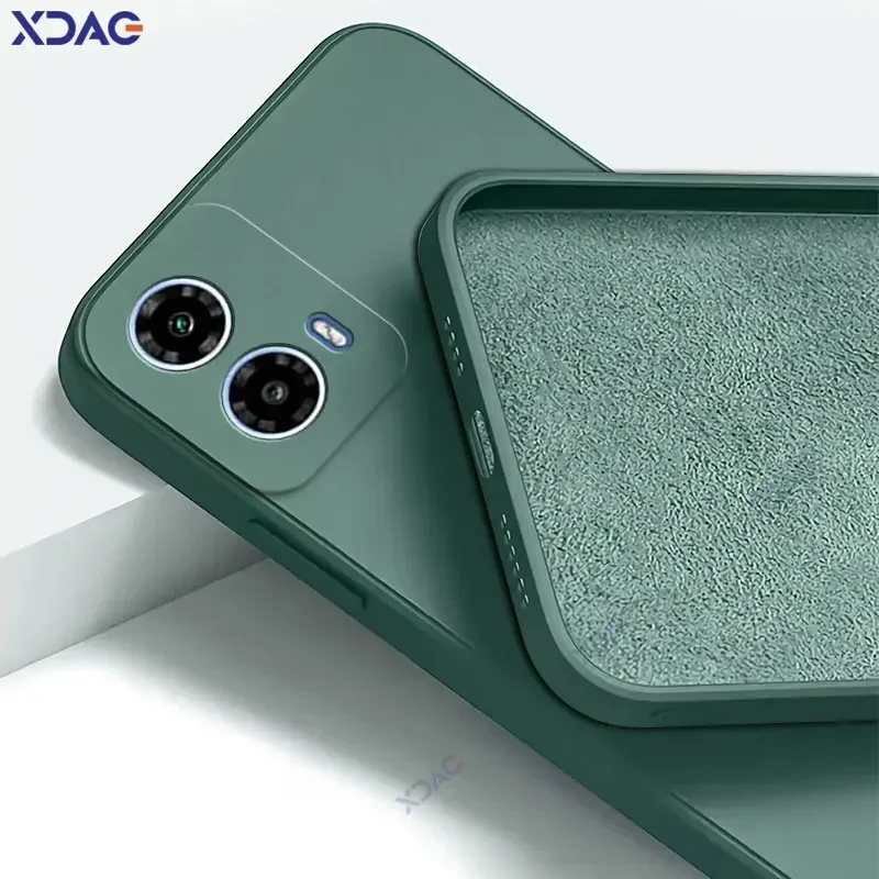 Роскошный квадратный жидкий силиконовый чехол для телефона с двойной подкладкой