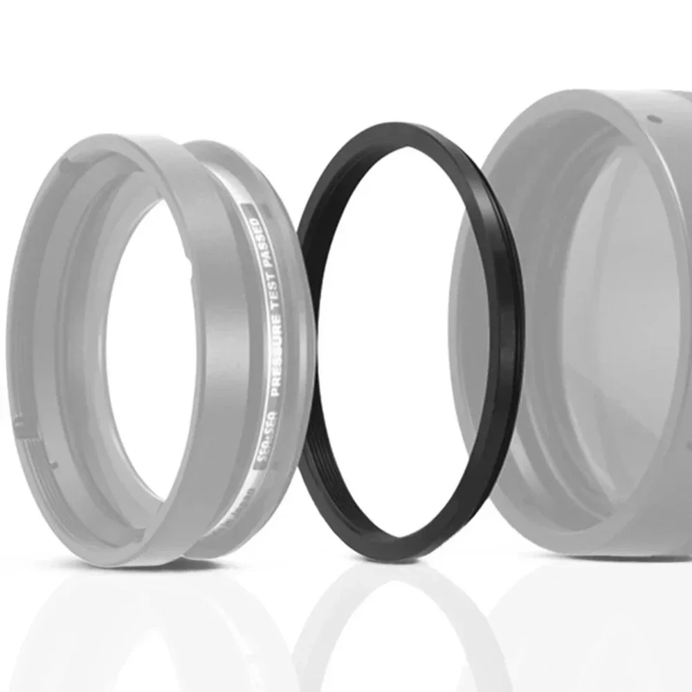 Алюминиевое понижающее кольцо для фильтра 77 мм-55 мм 77-55 от до 55 адаптер объектива